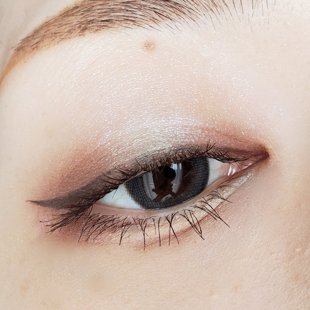 プリズマ シャドウ 05 カラー・ マーメイド/NYX Professional Makeup/単色アイシャドウを使ったクチコミ（2枚目）