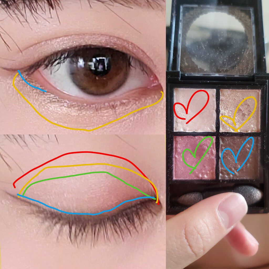 グロッシーリッチ アイズ/Visée/アイシャドウパレットを使ったクチコミ(2枚目)