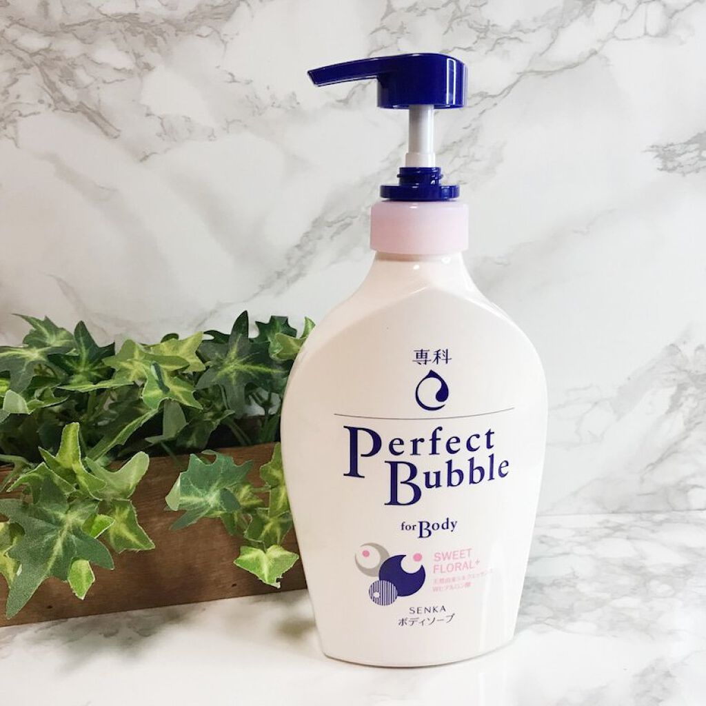パーフェクトバブル フォーボディ スウィートフローラルn/SENKA（専科）/ボディソープを使ったクチコミ（1枚目）