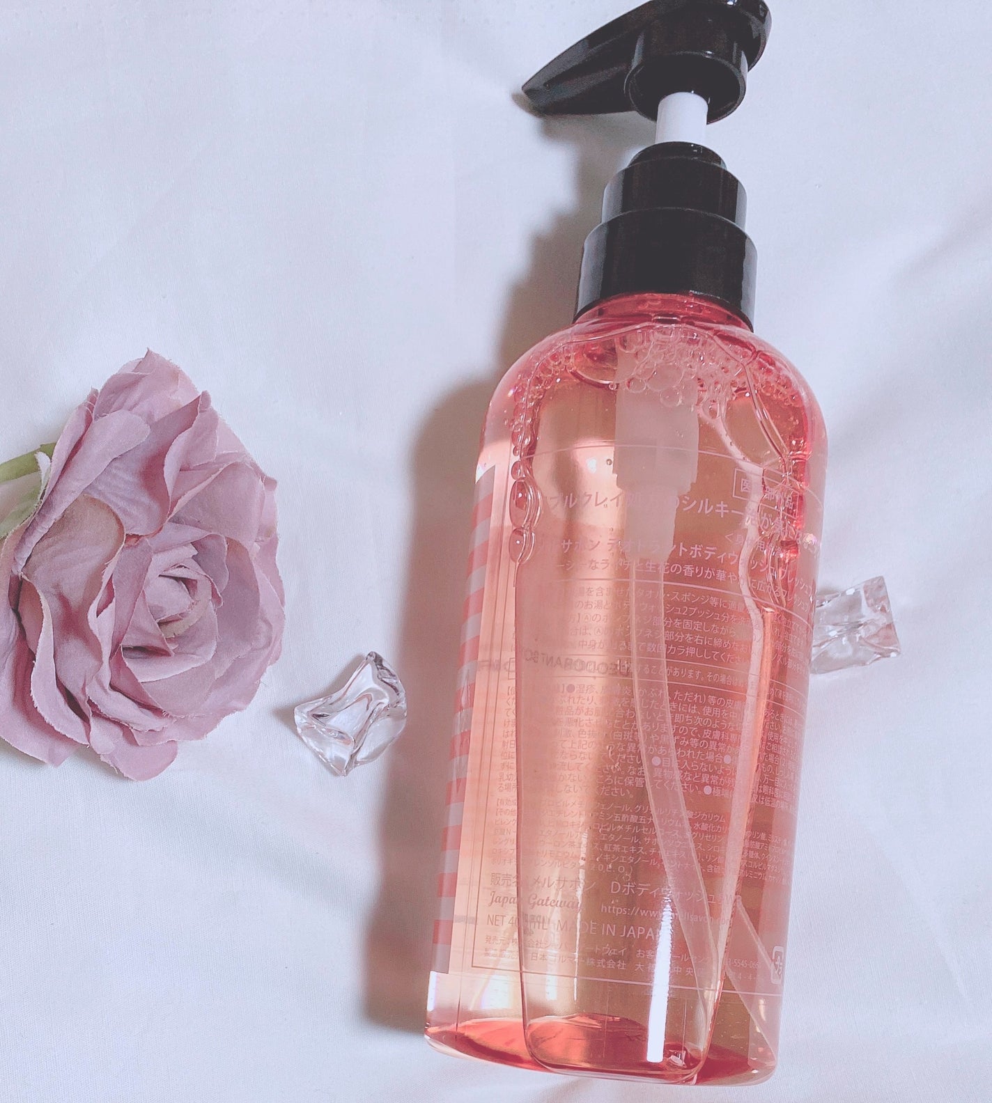 メルサボン デオドラントボディウォッシュ フレッシュフルーティーフローラル/Mellsavon/ボディソープを使ったクチコミ(2枚目)