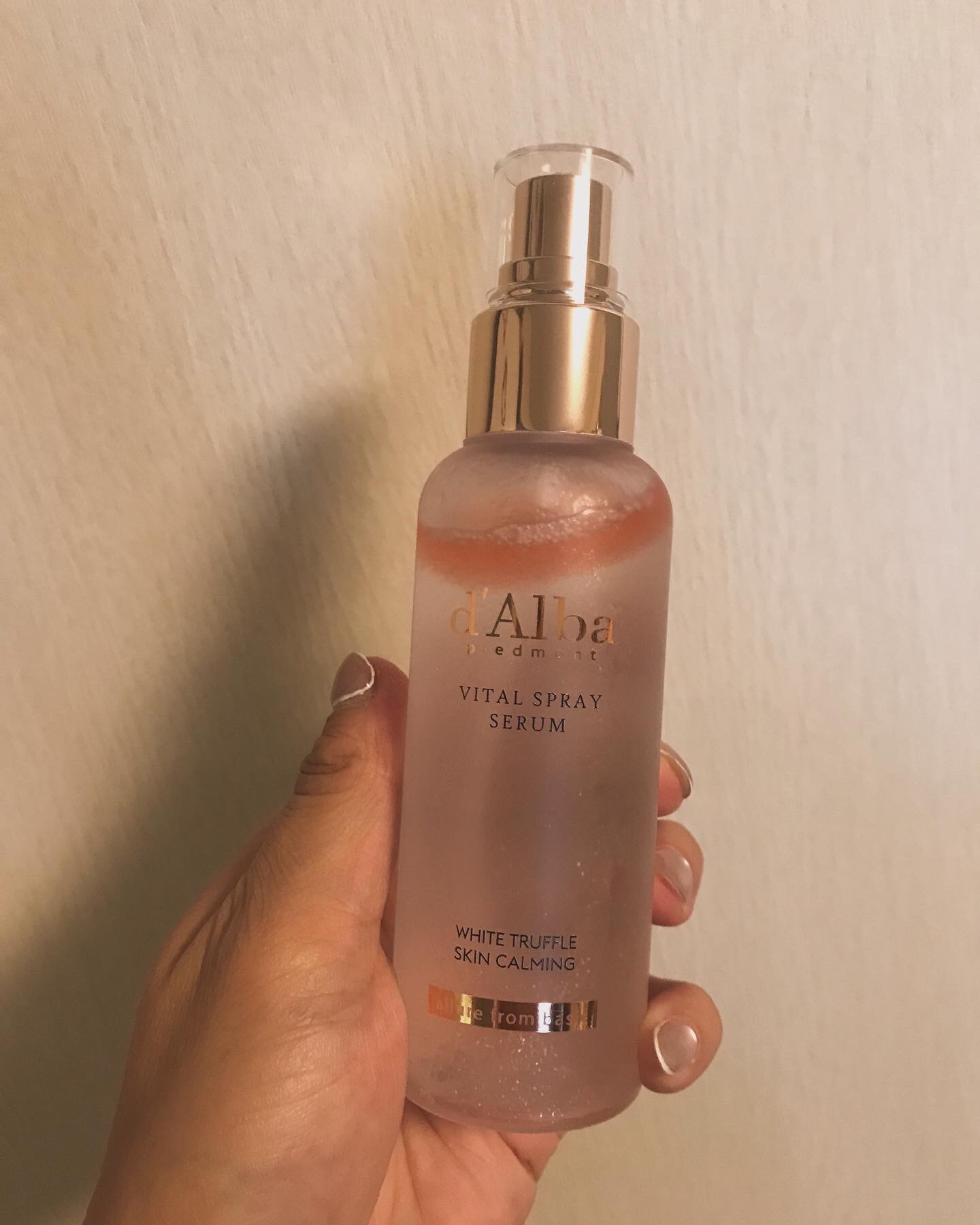 ダルバ ホワイトトリュフバイタルスプレーセラム/ダルバ/ミスト状化粧水を使ったクチコミ（1枚目）