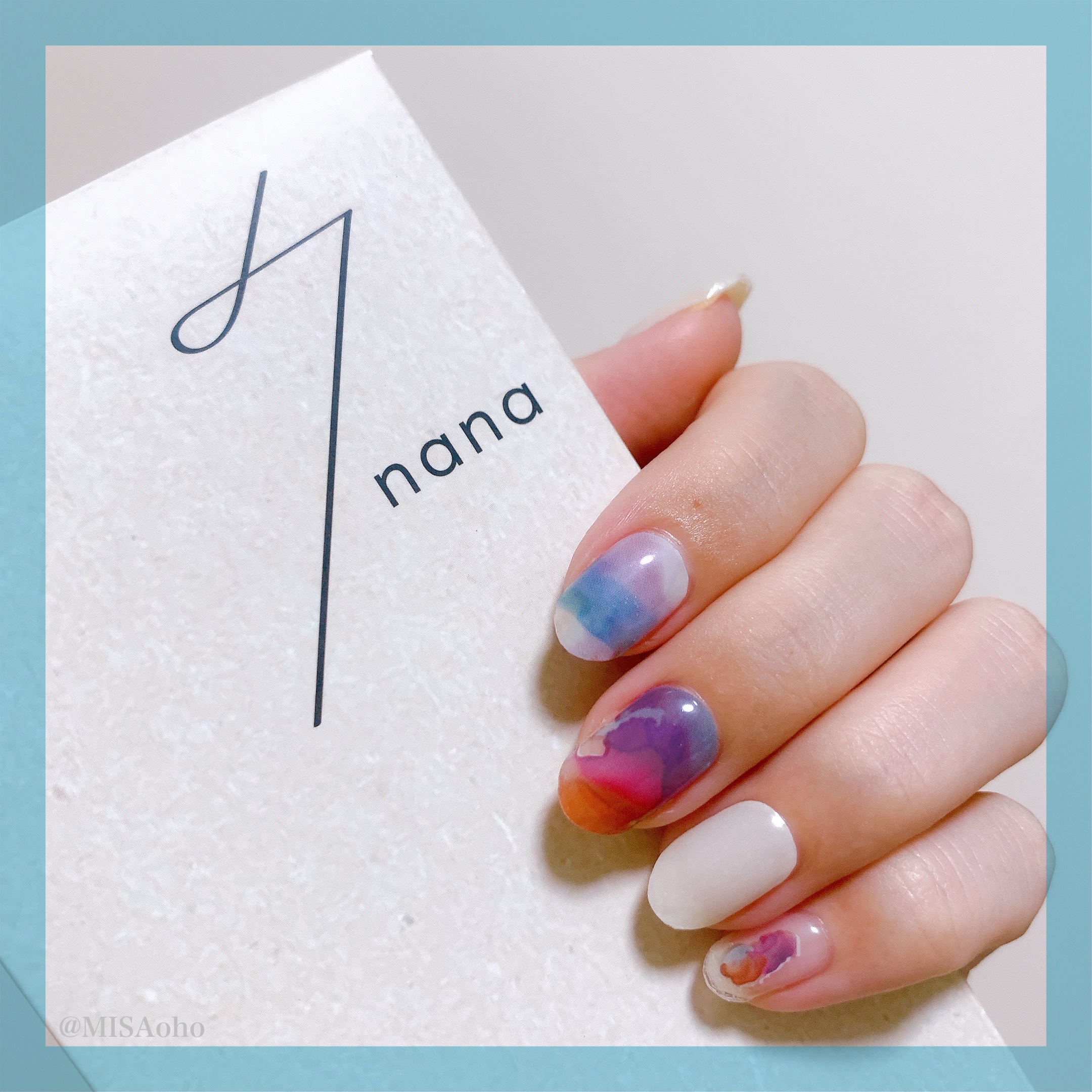 ネイルンページ ニュアンスネイルのネイルデザイン】ハンド ジェルネイルシール 2022