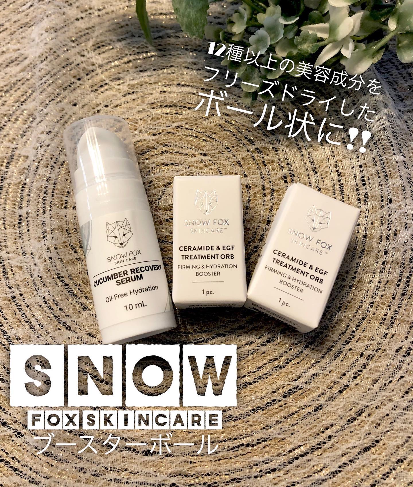 プレミアム ブースターボール/SNOW FOX SKINCARE/その他スキンケアグッズを使ったクチコミ（1枚目）