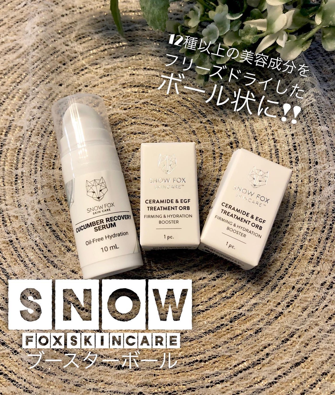 プレミアム ブースターボール/SNOW FOX SKINCARE/その他スキンケアグッズを使ったクチコミ(1枚目)