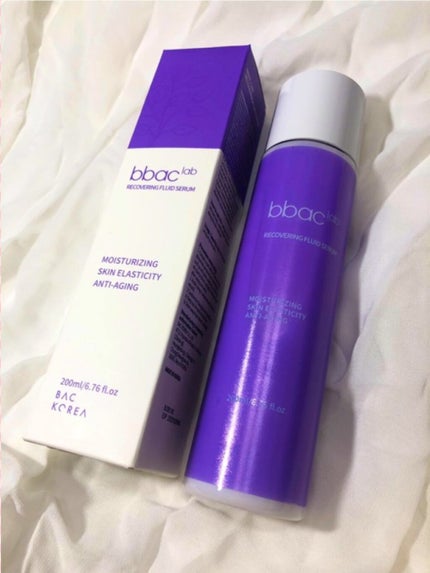 BBACLAB RECOVERING FLUID SERUMのクチコミ「ドクターボラ私がトナーをお見せした事がありますが今回はセラムもお見せしようと思います><
二.....」(1枚目)