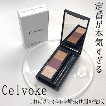 インディケイト アイブロウパウダー/Celvoke/パウダーアイブロウを使ったクチコミ（1枚目）