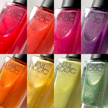 【新色】
NAIL HOLIC
juicy color ジューシーカラー

OR211
YE509
GR717
GR718
RD415
OR212
RO607
PU177

⚠️スウォッチの縮みご了承く