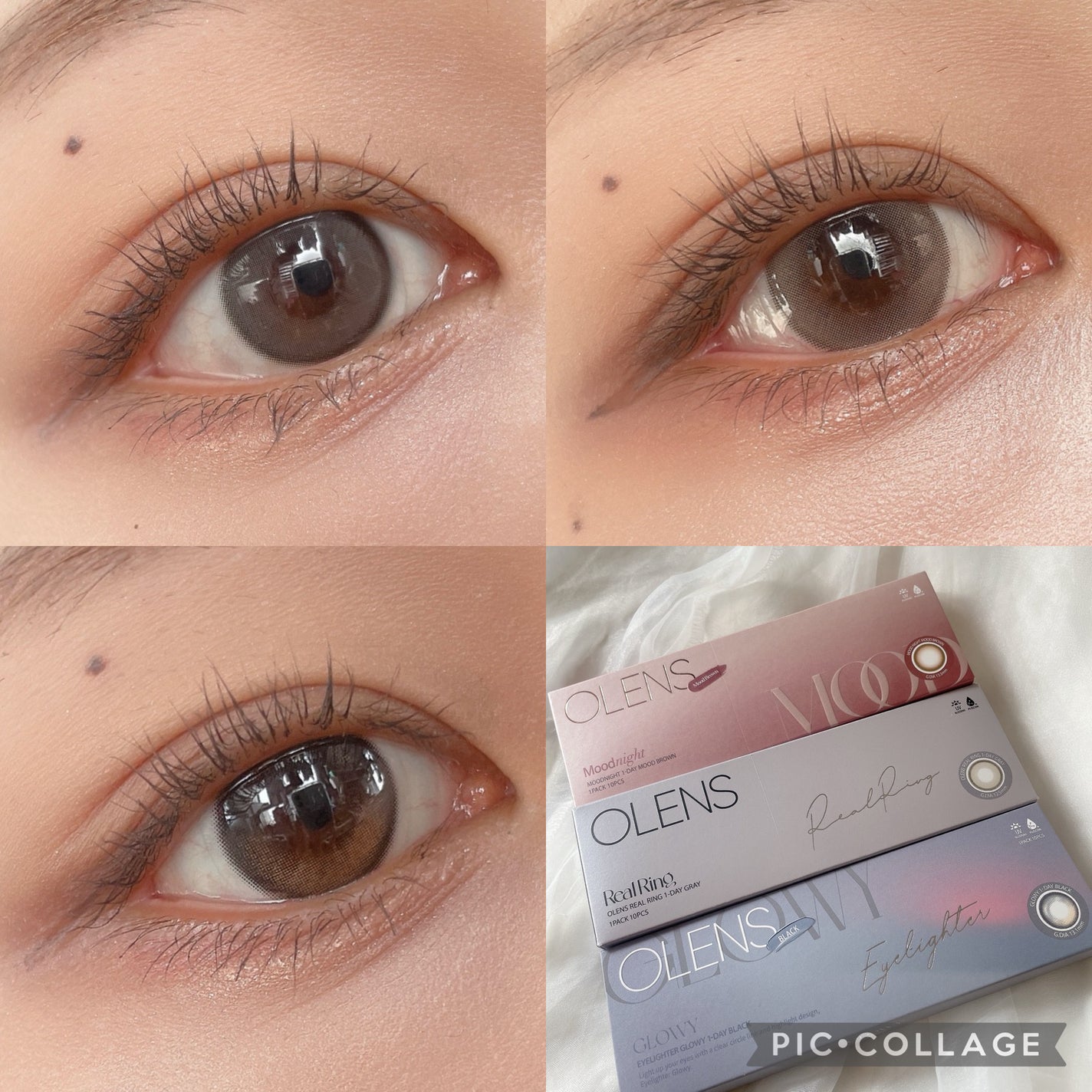Glowy 1day/OLENS/ワンデー(1DAY)カラコンを使ったクチコミ(6枚目)