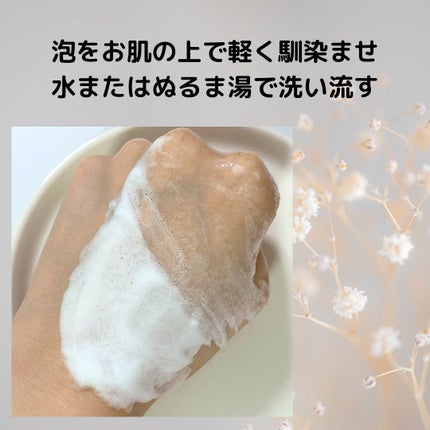 洗顔だけじゃない+パックもできる洗顔料 ホワイトプレミアム/ONE STONE TWO BIRDS/その他洗顔料を使ったクチコミ(4枚目)