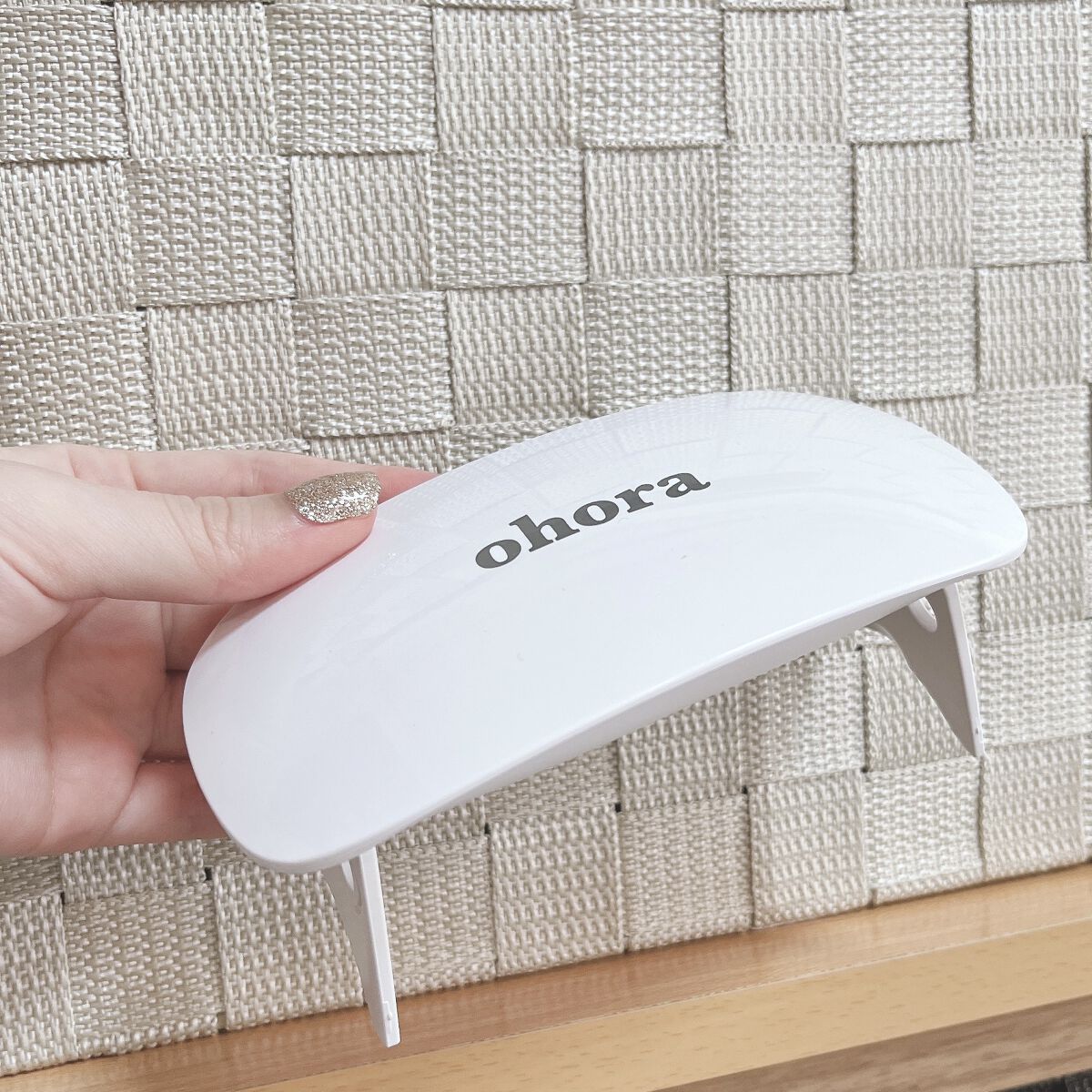 セミキュアジェルネイル（ハンド） ND-067 N Gold Coast/ohora/ネイルシールを使ったクチコミ（2枚目）