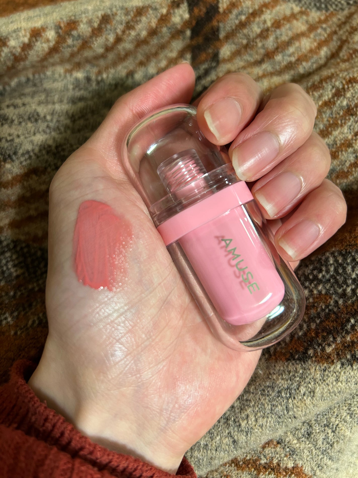 ジェルフィットティント/AMUSE/リップティントを使ったクチコミ(1枚目)