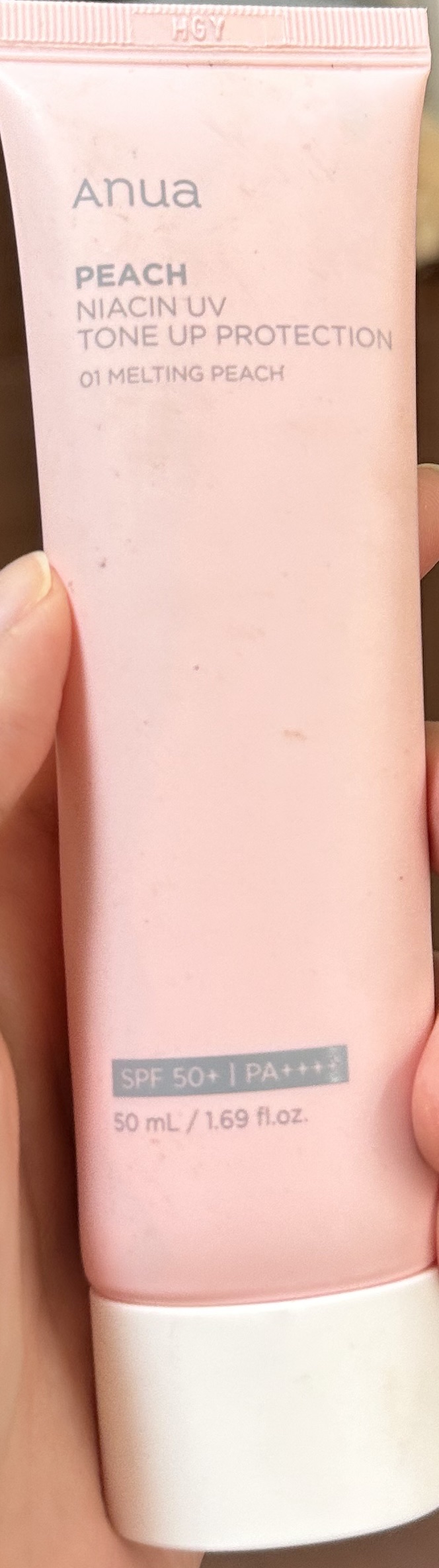 桃ナイアシン UVトーンアッププロテクション/Anua/化粧下地を使ったクチコミ（1枚目）