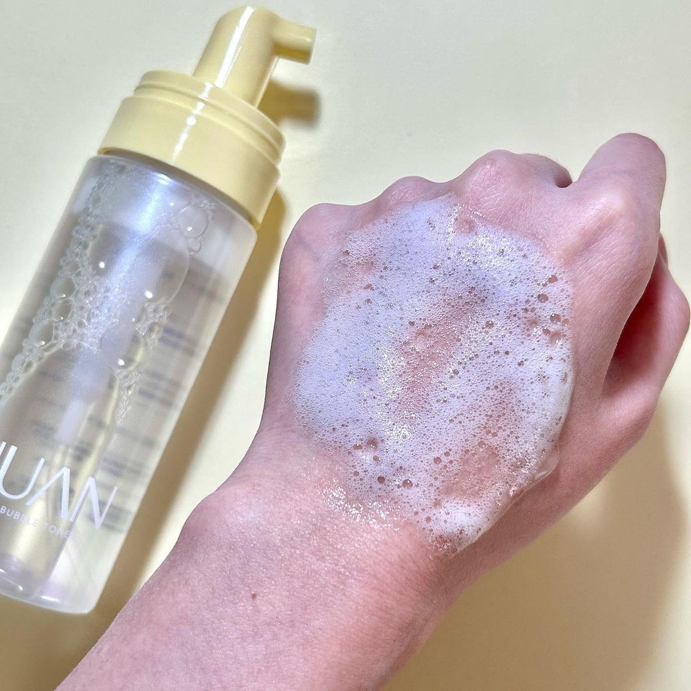 浸透バブル化粧水/NUAN/化粧水を使ったクチコミ(3枚目)