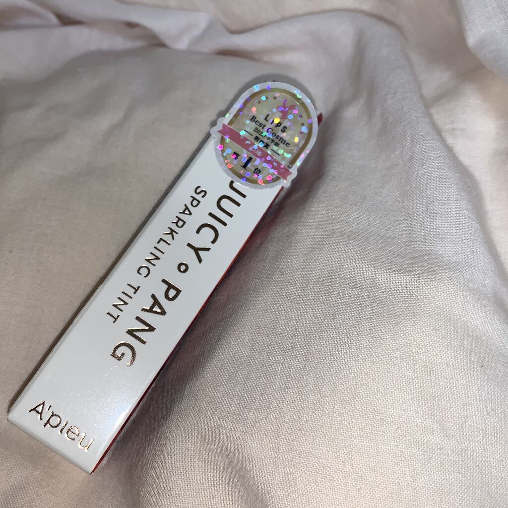 アピュー ジューシーパン スパークリングティント/A’pieu/口紅を使ったクチコミ（1枚目）