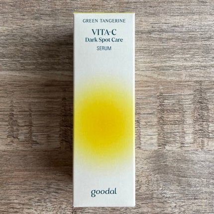 グリーンタンジェリン ビタC ダークスポットケアセラム/goodal/美容液を使ったクチコミ(4枚目)