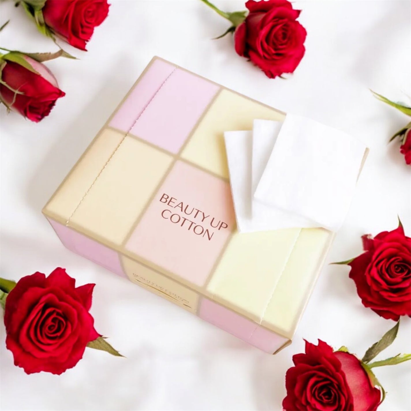 ビューティーアップコットン G/SHISEIDO/コットンを使ったクチコミ(1枚目)