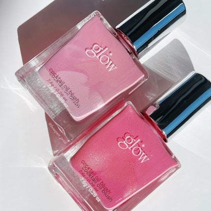 カクテルオイルブラッシャー/glow/リキッドチークを使ったクチコミ(3枚目)