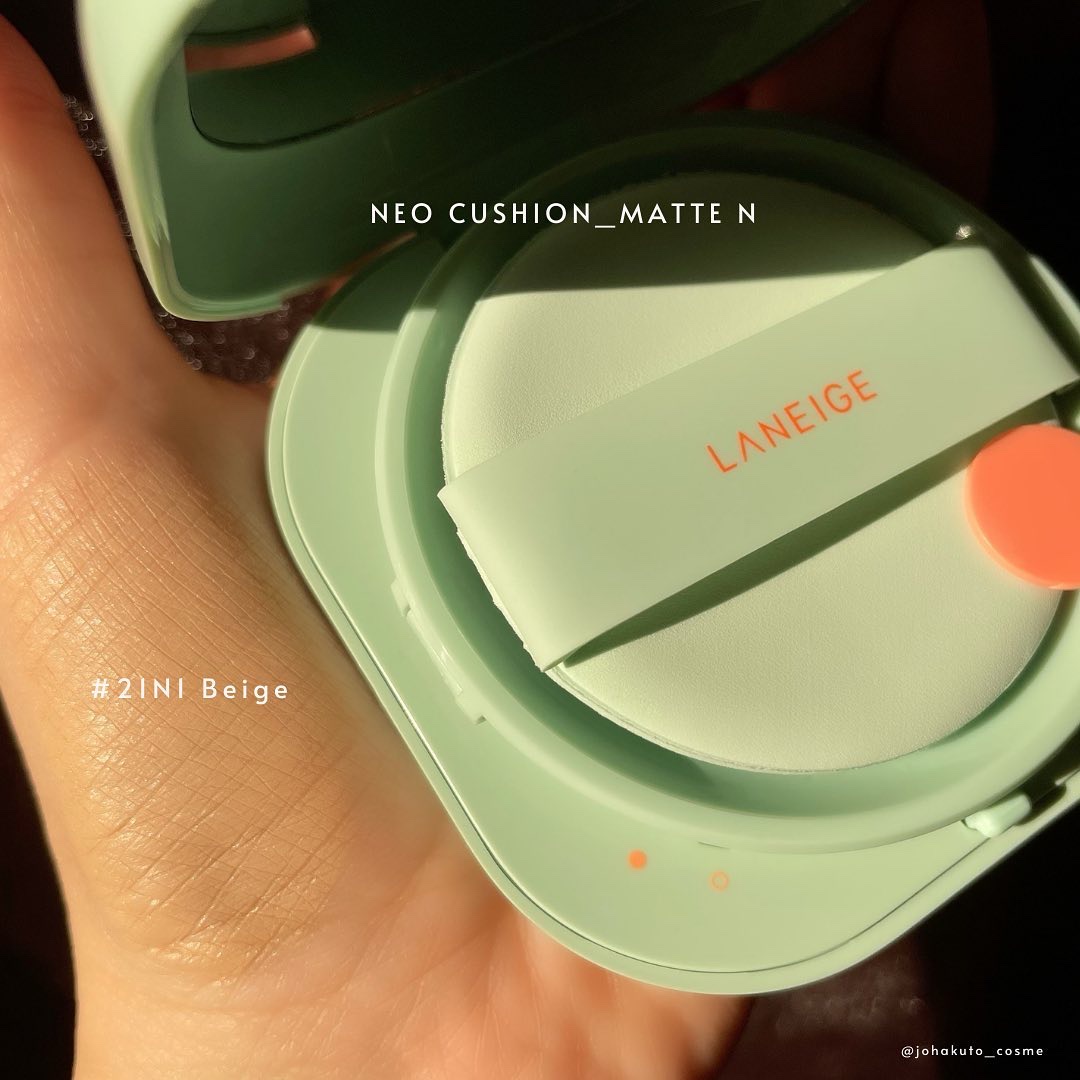 ネオクッション マット N/LANEIGE/クッションファンデーションを使ったクチコミ（1枚目）