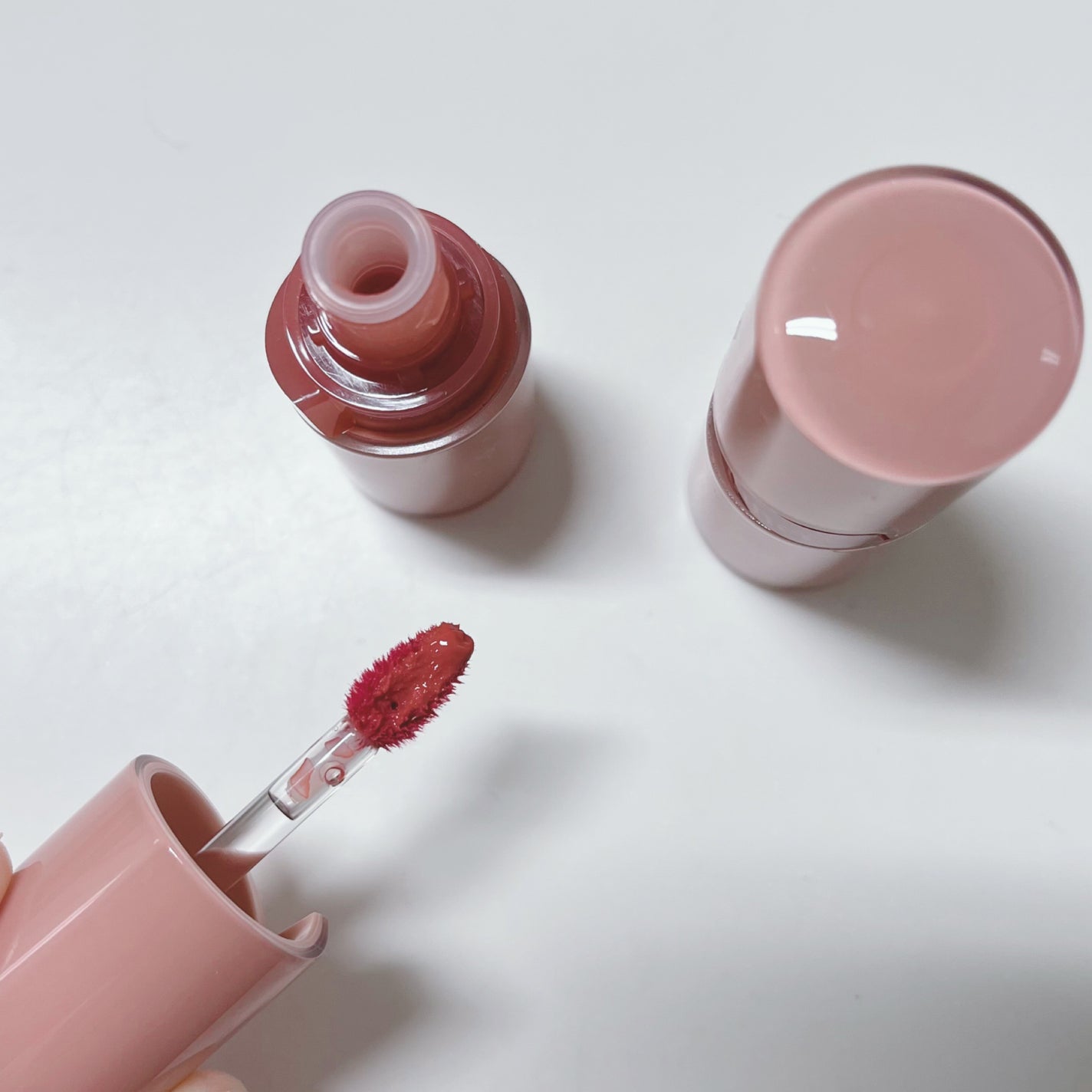 ロウグロウジェルティント/hince/リップティントを使ったクチコミ(2枚目)