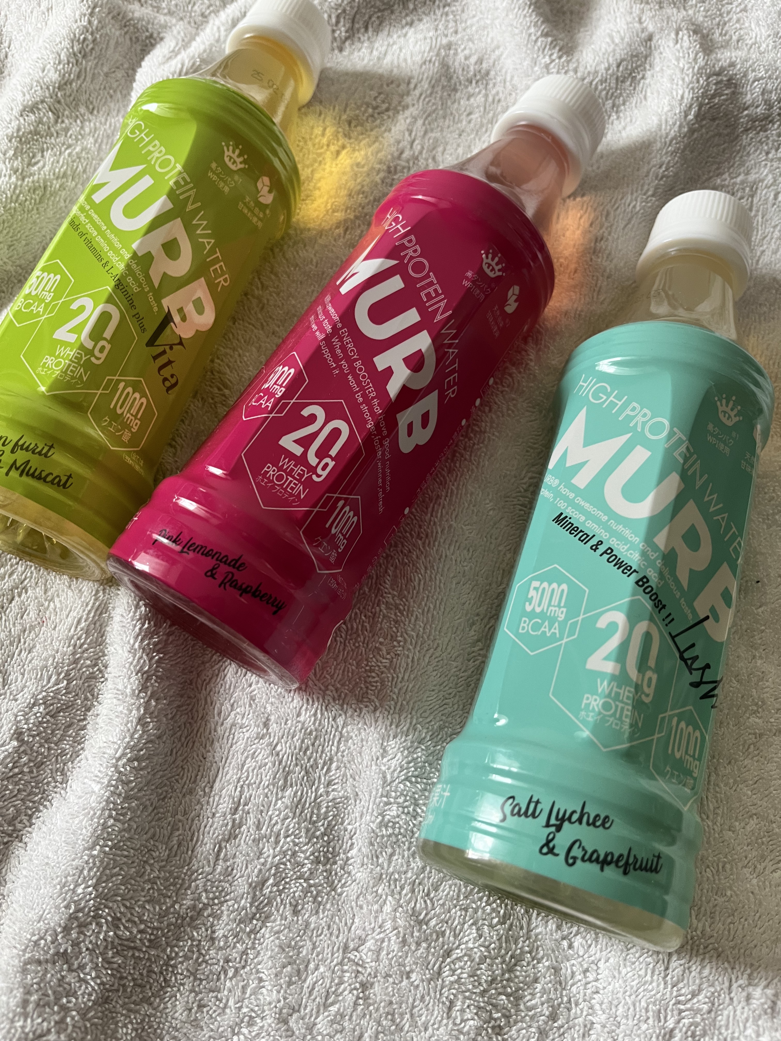 プロテインウォーター/MURB/その他プロテインを使ったクチコミ（1枚目）