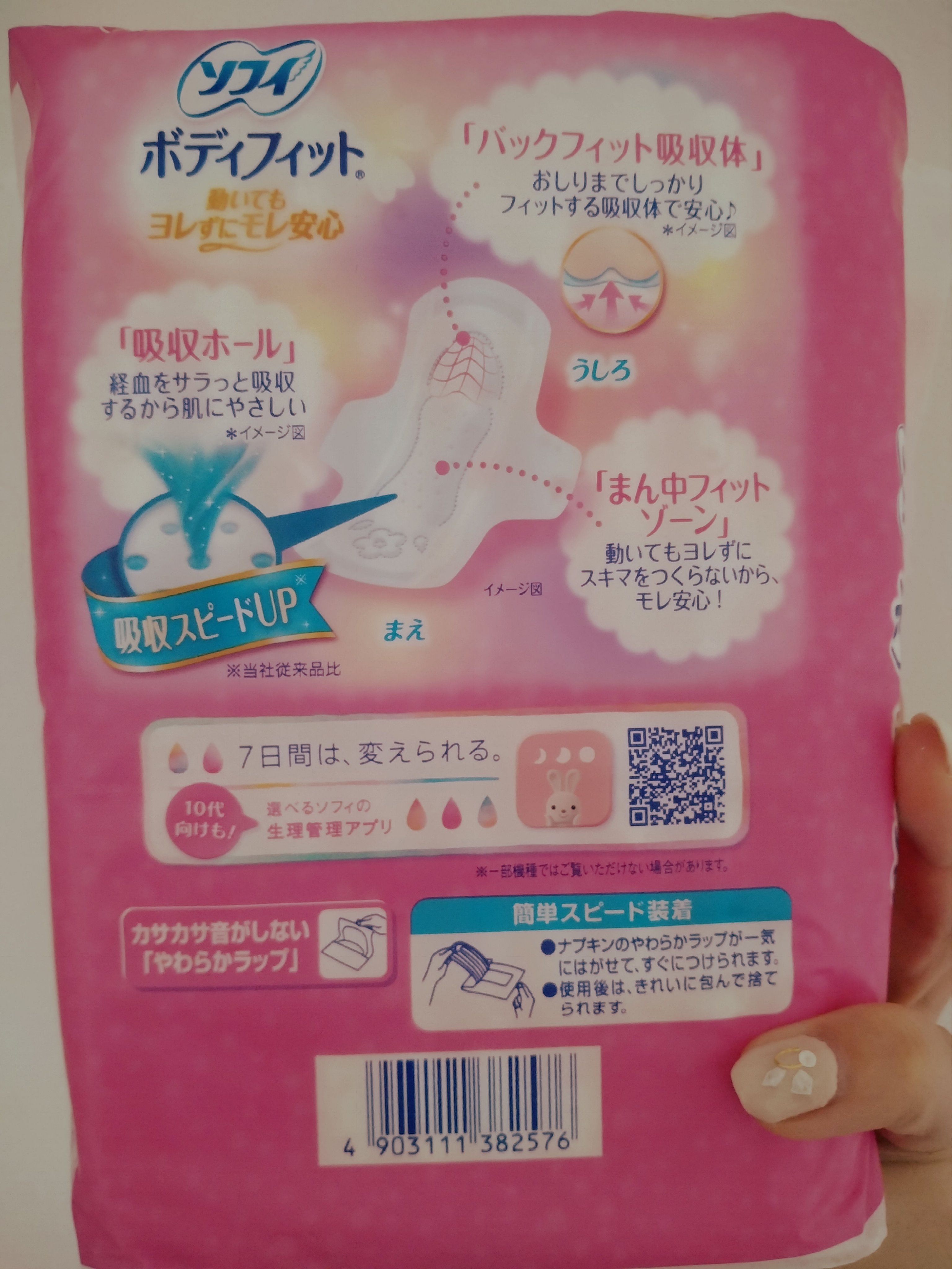 ソフィ ボディフィット/ソフィ/ナプキンを使ったクチコミ（2枚目）