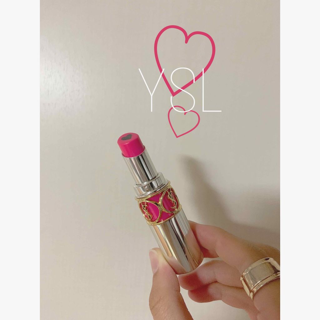 ヴォリュプテ プランプインカラー/YVES SAINT LAURENT BEAUTE/口紅を使ったクチコミ（1枚目）