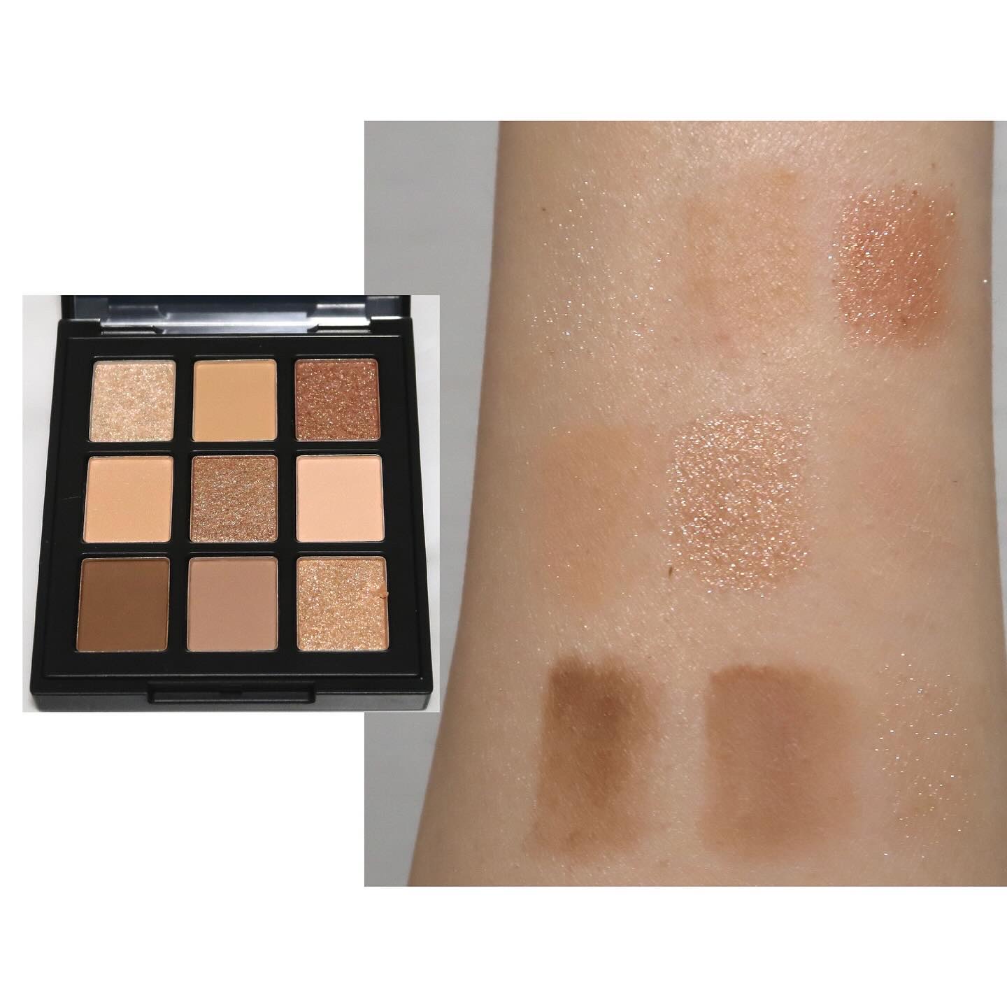 エトワルローズ 9色アイシャドウ 04 オペラ/Étoile Rose/アイシャドウパレットを使ったクチコミ（2枚目）