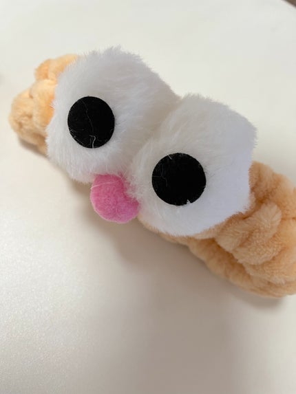 目玉ヘアターバン/キャンドゥ/ヘアケアグッズを使ったクチコミ(2枚目)