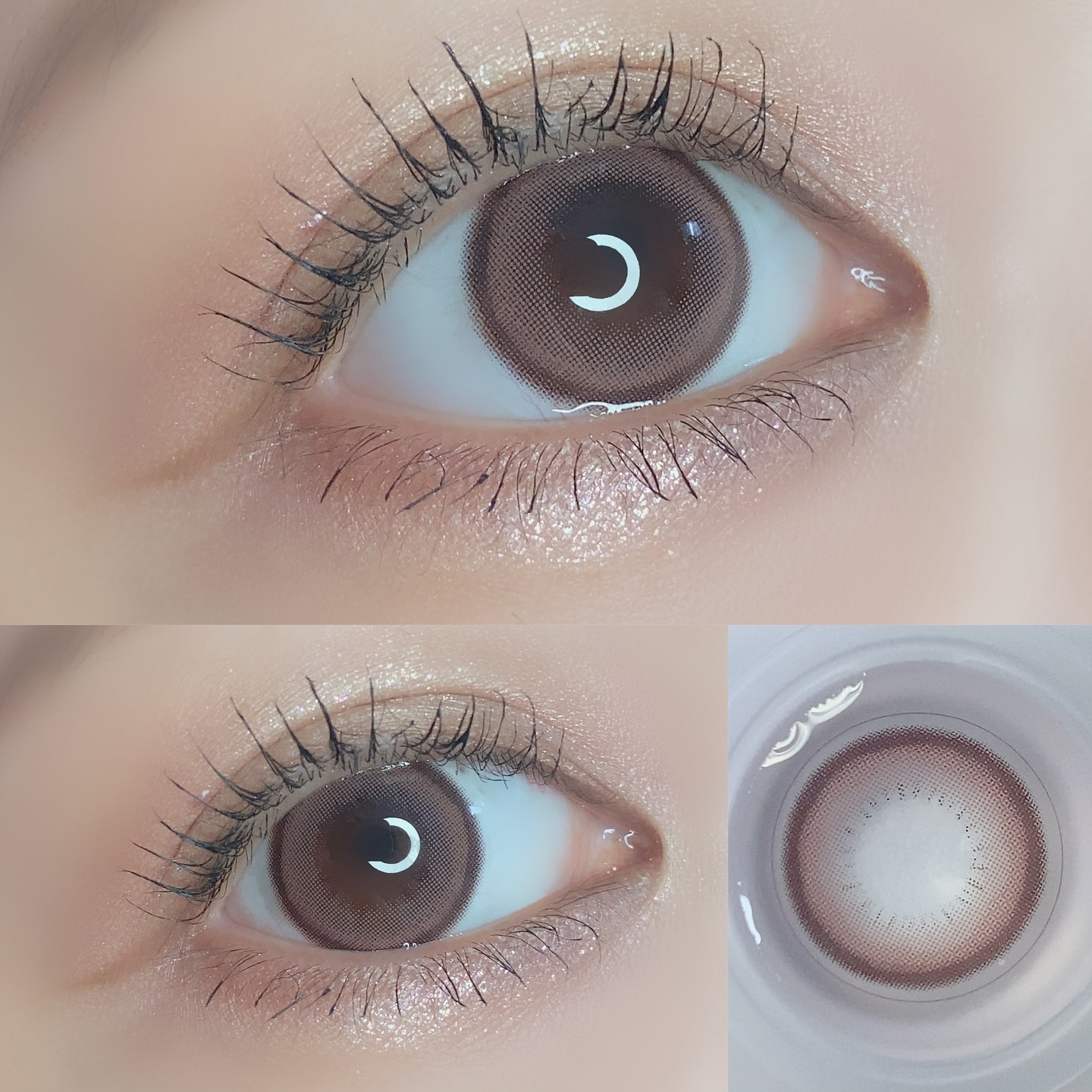 LILMOON 1dayシリコーン/LILMOON/ワンデー（１DAY）カラコンを使ったクチコミ（3枚目）