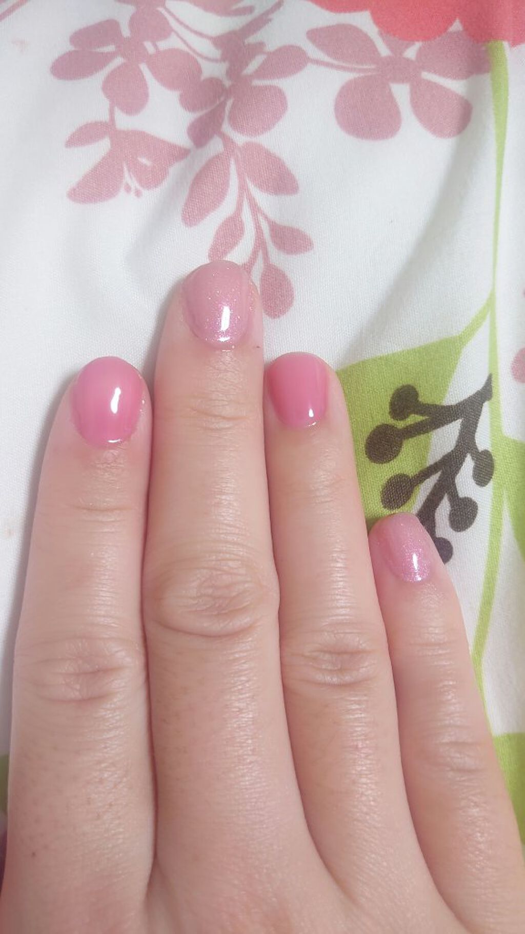 ウィークリージェル WG-2 Framboise/HOMEI/ジェルネイルを使ったクチコミ（2枚目）