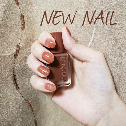 ムードペブルネイル/rom&nd/マニキュアを使ったクチコミ(1枚目)