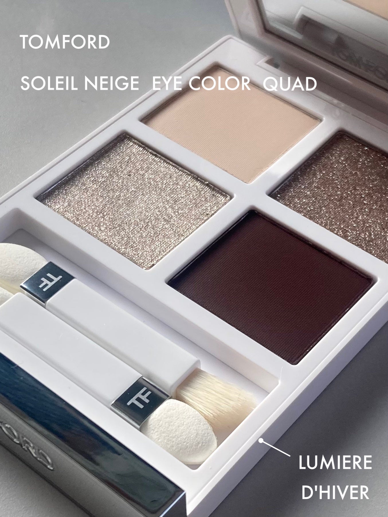 ソレイユ アイ カラー クォード/TOM FORD BEAUTY/アイシャドウパレットを使ったクチコミ(1枚目)