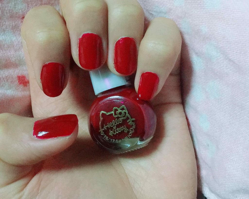 サンリオネイル/DAISO/マニキュアを使ったクチコミ（1枚目）