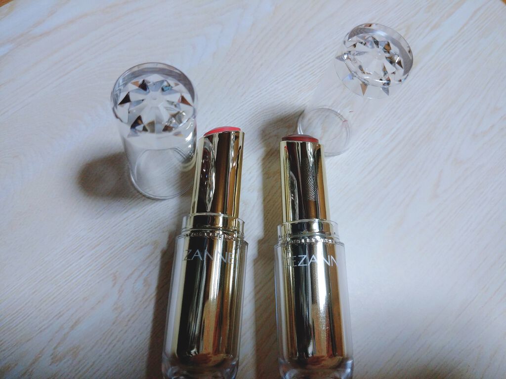 ラスティンググロスリップ/CEZANNE/口紅を使ったクチコミ（1枚目）