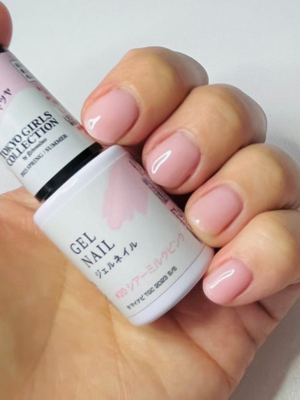 ジェルネイルDA 20 シアーミルクピンク/IDATE/ジェルネイルの画像