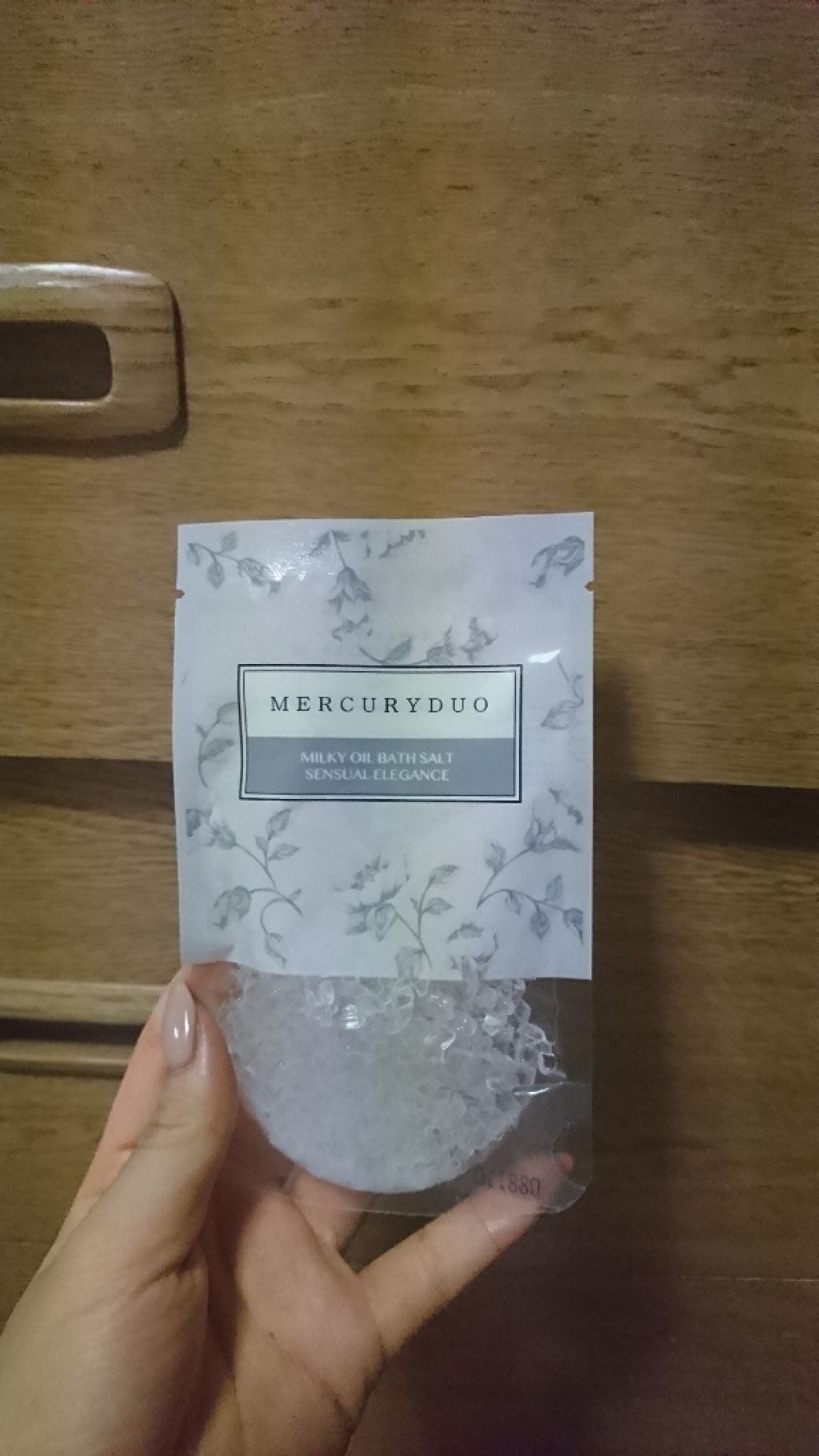 MERCURYDUO MILKY OIL BATH SALT/R&/無機塩系入浴剤を使ったクチコミ（1枚目）