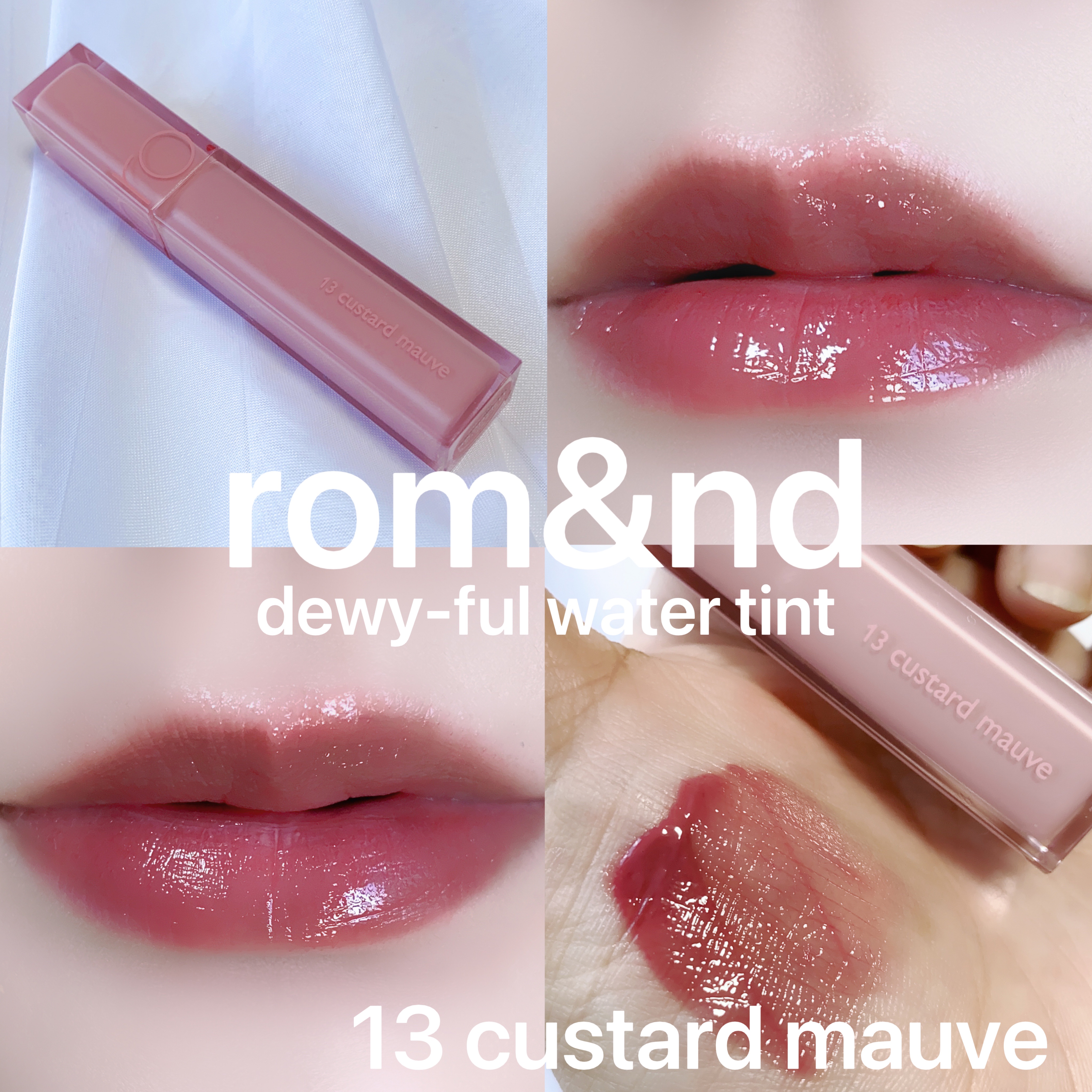 デュイフルウォーターティント/rom&nd/リップティントを使ったクチコミ（1枚目）