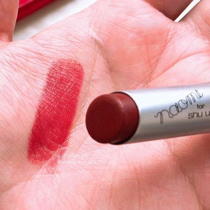 ルージュ アンリミテッド マット/shu uemura/口紅を使ったクチコミ(2枚目)
