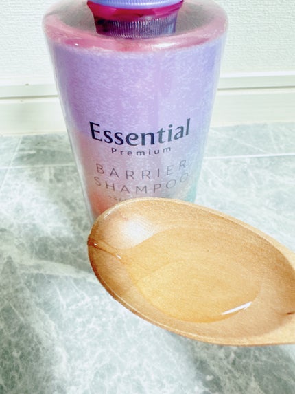 エッセンシャル プレミアム うるおいバリアシャンプー/コンディショナー グロウ&モイスト/エッセンシャル/市販シャンプーを使ったクチコミ(2枚目)