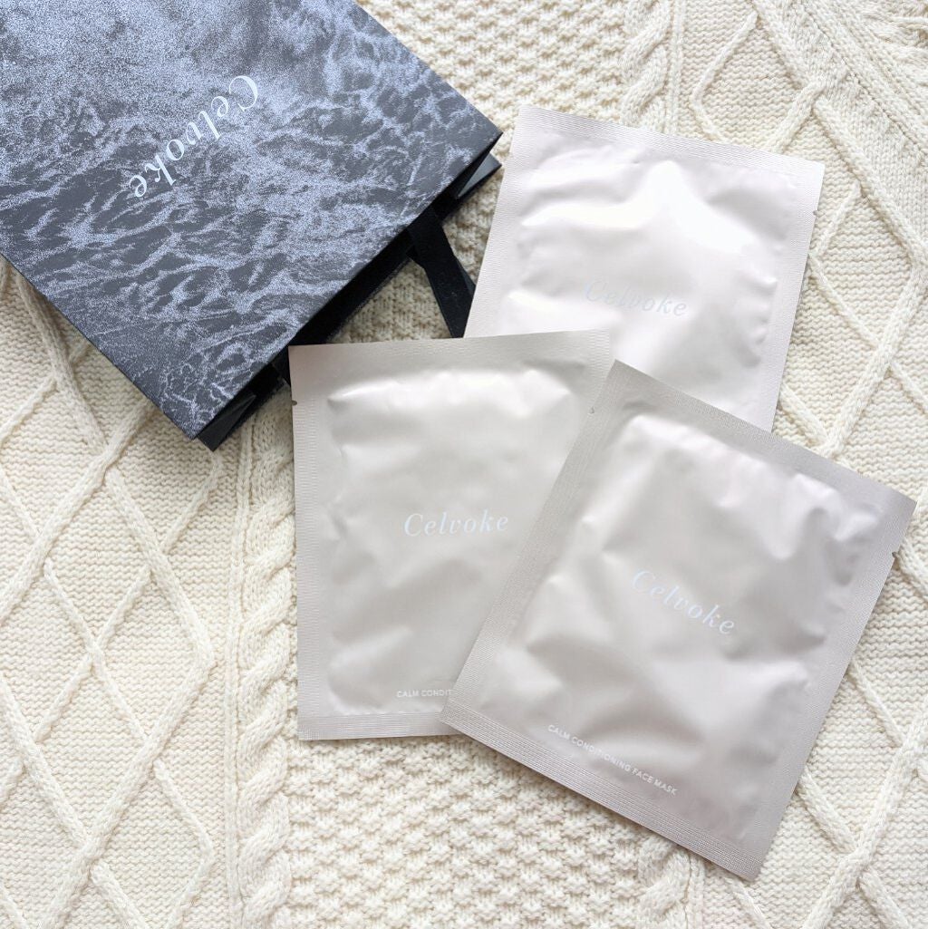 カームコンディショニング フェイスマスク/Celvoke/シートマスク・パックを使ったクチコミ(1枚目)