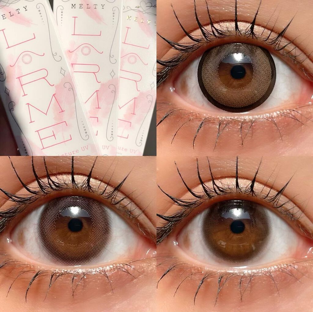 LARME MELTY SERIES(ラルムメルティシリーズ)/LARME/カラーコンタクトレンズを使ったクチコミ（1枚目）