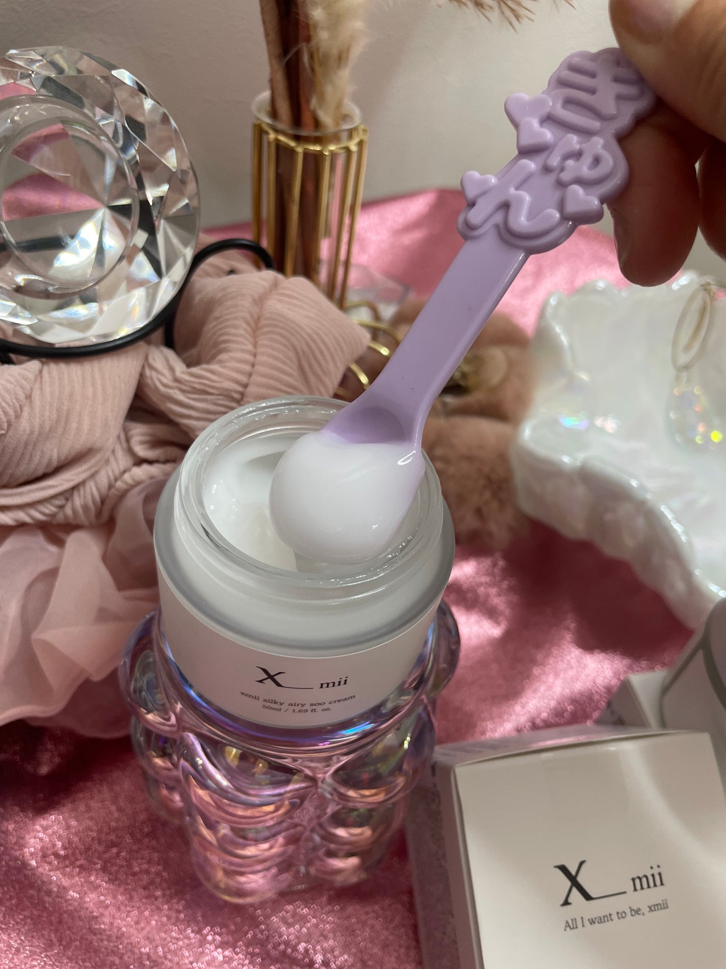 シルキーエアリーSooクリーム/xmii/フェイスクリームを使ったクチコミ(4枚目)