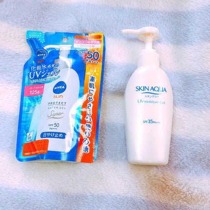 スキンアクア スーパーモイスチャージェル/スキンアクア/日焼け止めジェルを使ったクチコミ(2枚目)