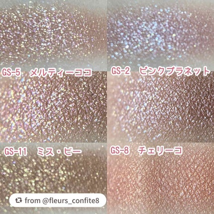 Galaxy Shadow(ギャラクシーシャドウ)/LB/単色アイシャドウを使ったクチコミ(4枚目)