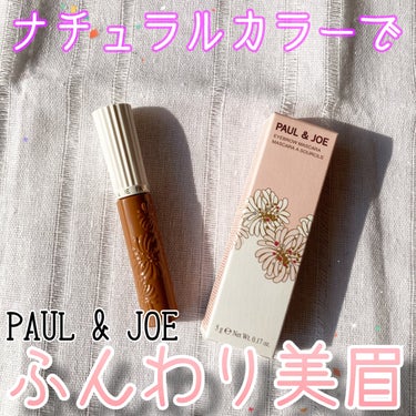 アイブロウ マスカラ/PAUL & JOE BEAUTE/眉マスカラを使ったクチコミ（1枚目）