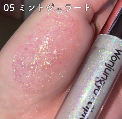 ウォンジョンヨ ダイヤモンドライナー/Wonjungyo/リキッドアイシャドウを使ったクチコミ(6枚目)