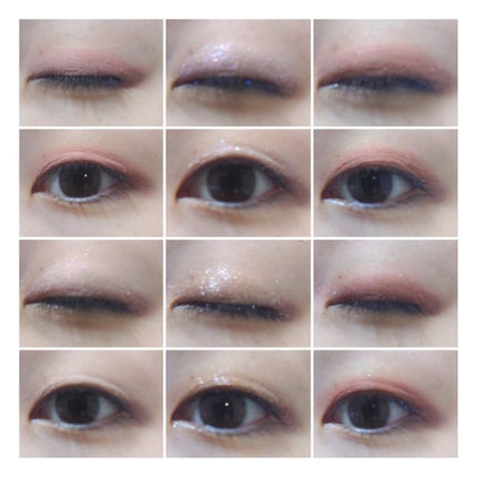 ムードカラーアイズ 02 デート/CipiCipi/アイシャドウパレットを使ったクチコミ(3枚目)