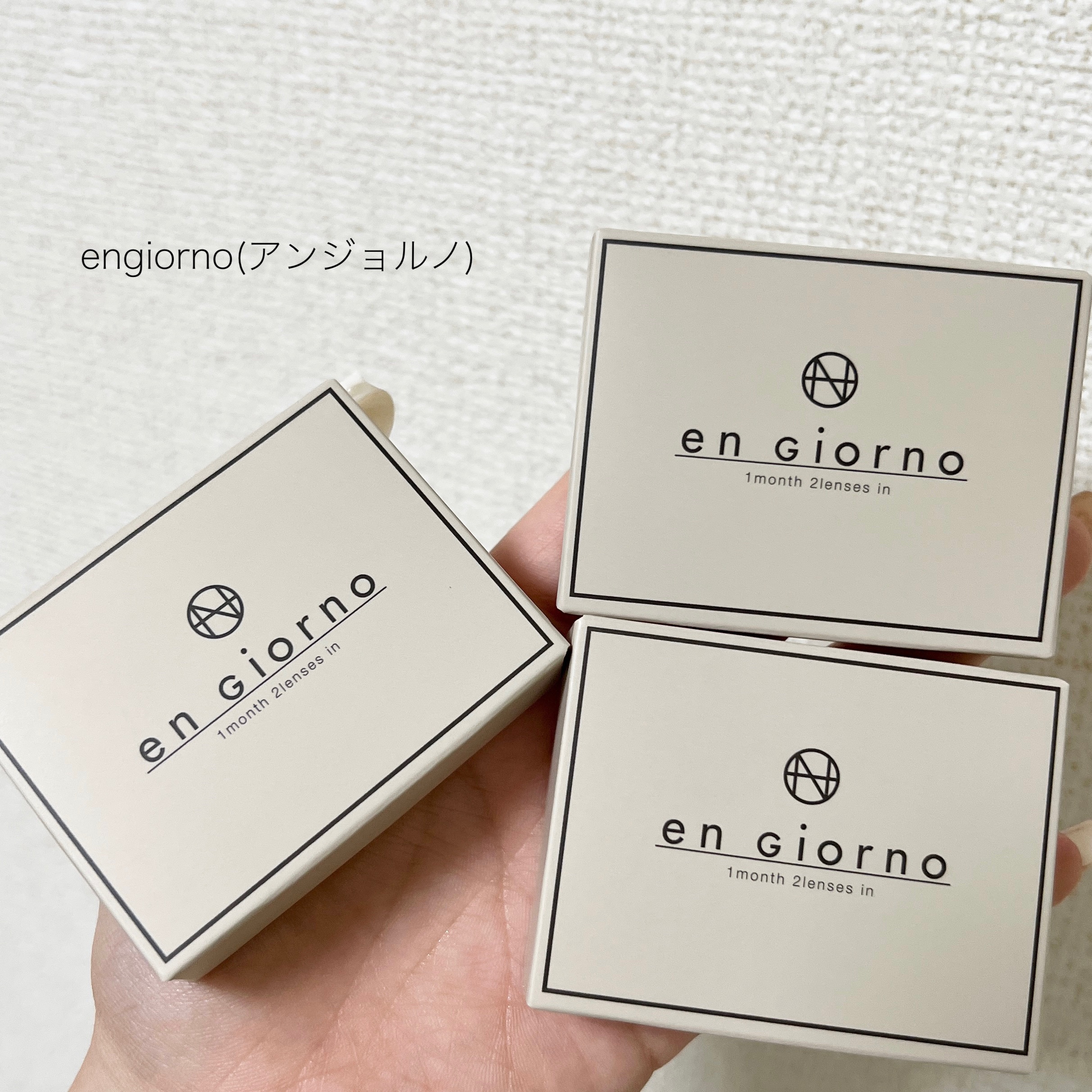 アンジョルノ/en Giorno/カラーコンタクトレンズを使ったクチコミ（2枚目）