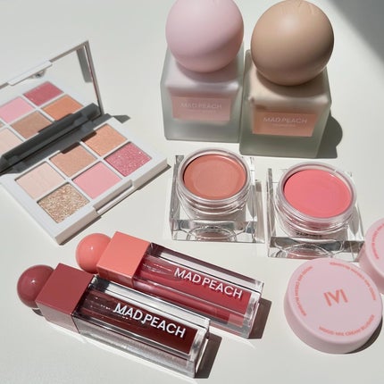 マッドピーチグロウフィットムードグロス/MAD PEACH/リップグロスを使ったクチコミ(4枚目)