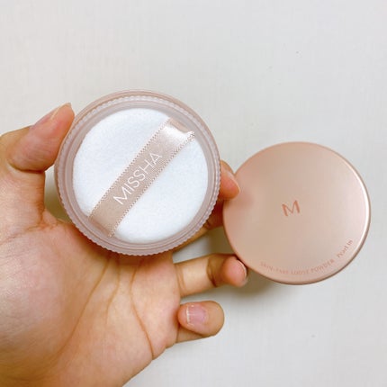 ミシャ M スキンフェイクパウダー パールイン/MISSHA/ルースパウダーを使ったクチコミ(1枚目)